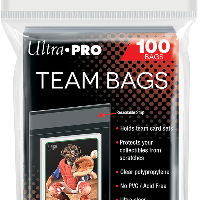 Ultra PRO: Resealable Team Bags (100ct)
