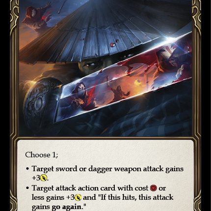 Razor Reflex (Red) [WTR209-C] (Welcome to Rathe)  Alpha Print Rainbow Foil