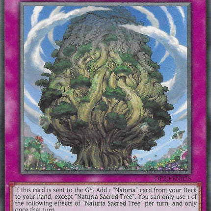 Naturia Sacred Tree [OP20-EN025] Common  TokenMTG