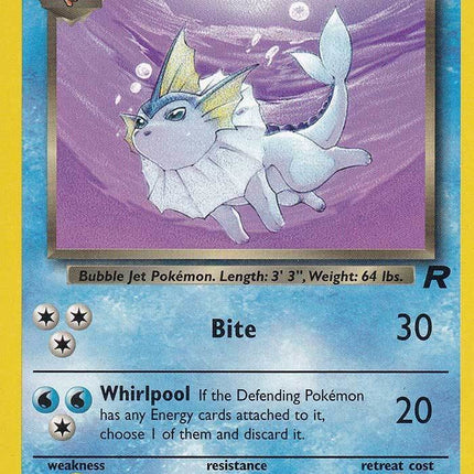 Dark Vaporeon (45/82) [Team Rocket Unlimited]