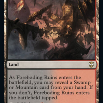 Foreboding Ruins [Streets of New Capenna Commander]
