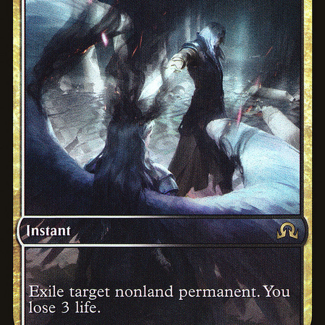 Anguished Unmaking (Game Day) (Full Art) [Shadows over Innistrad Promos]