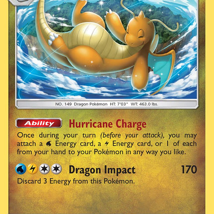 Dragonite (151/236) (Cracked Ice Holo) (Theme Deck Exclusives) [Sun & Moon: Unified Minds]