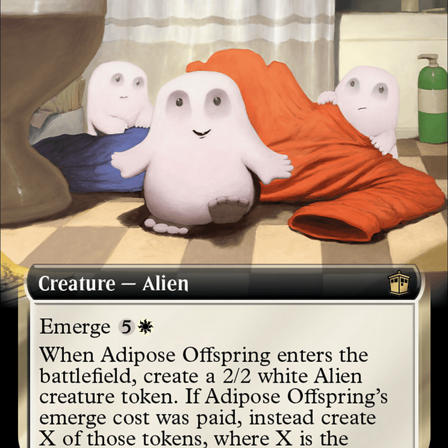 Adipose Offspring (Extended Art) (Surge Foil) [Doctor Who]