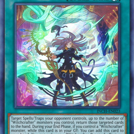 Witchcrafter Draping [INCH-EN023] Super Rare