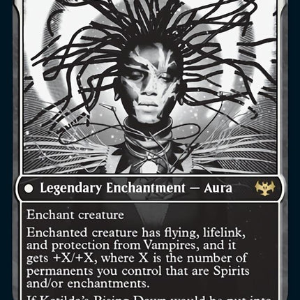 Katilda, Dawnhart Martyr // Katilda's Rising Dawn (Showcase Eternal Night) [Innistrad: Crimson Vow]
