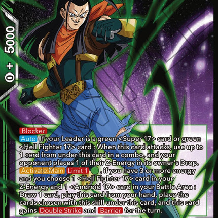 Super 17, Hell's Avenger (BT20-074) [Power Absorbed]