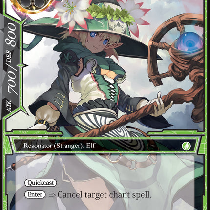 Deep Green Magician, Liz (Stranger) (SDAO2-009) [Alice Origin II Starter Deck]