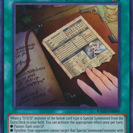 Dark Contract with the Entities [RATE-EN099] Ultra Rare