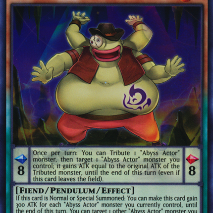 Abyss Actor - Funky Comedian [DESO-EN017] Super Rare