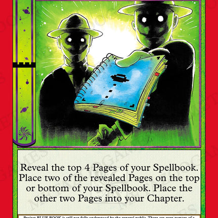 Bookmark Blue [Cryptid Nation: UFO First Edition Tribal Theme Decks]