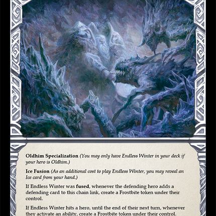 Endless Winter [ELE004] (Tales of Aria)  1st Edition Normal