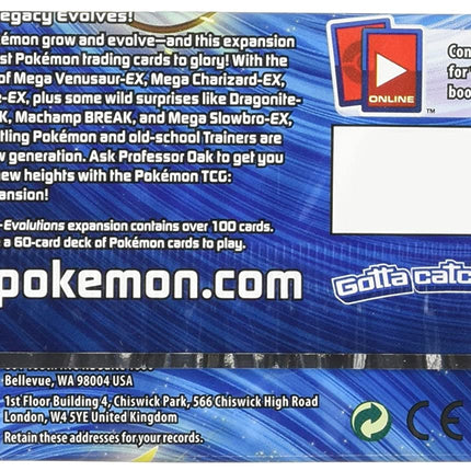 XY: Evolutions - Booster Pack