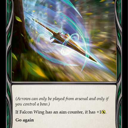 Falcon Wing (Blue) [OUT117] (Outsiders)