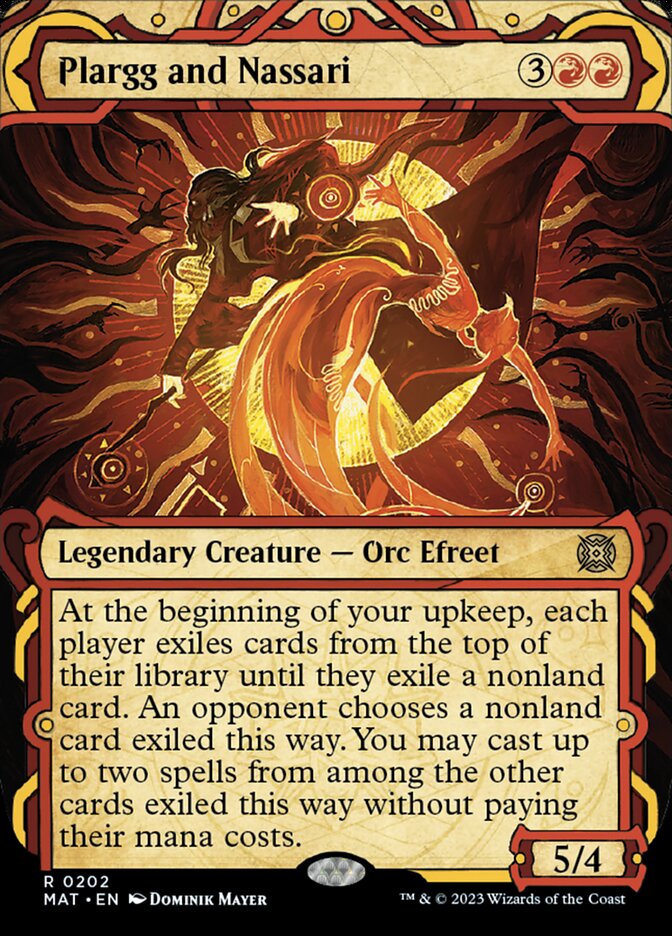 Plargg and Nassari (Showcase Halo Foil) [March of the Machine: The