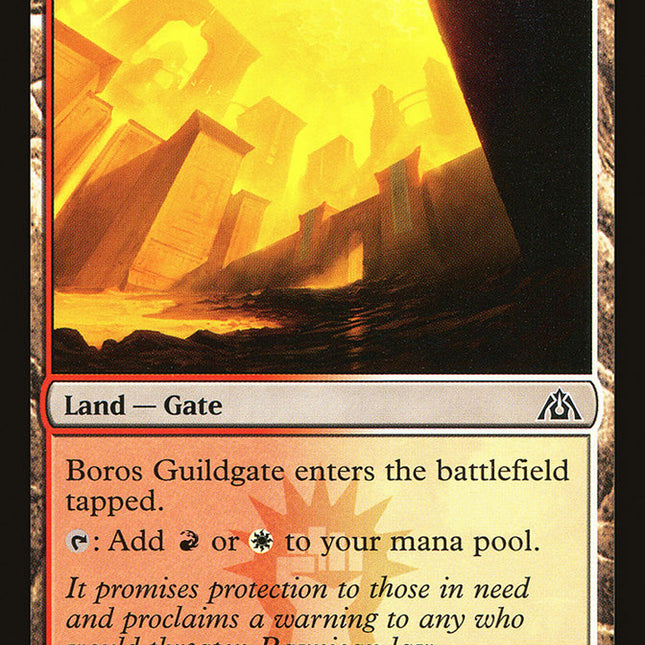 Boros Guildgate [Dragon's Maze]