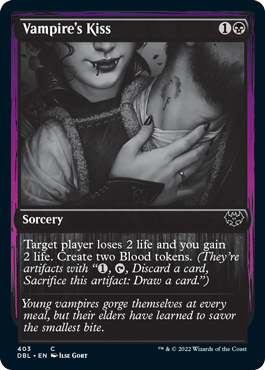 Vampire's Kiss [Innistrad: Double Feature] – TokenMTG
