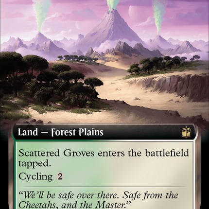 Scattered Groves (Extended Art) (Surge Foil) [Doctor Who]