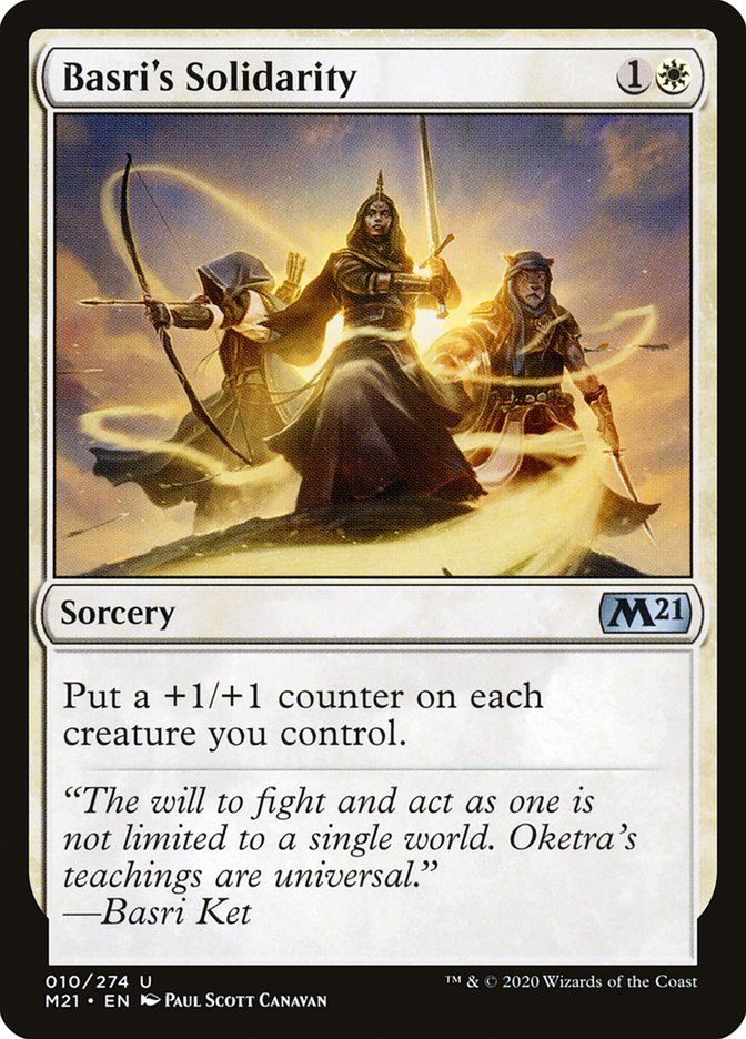 Basri's Solidarity [Core Set 2021]  TokenMTG