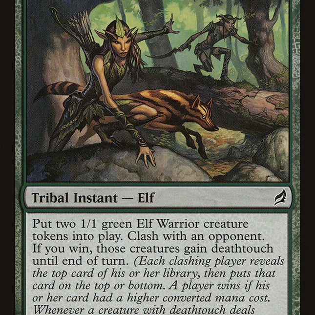 Gilt-Leaf Ambush [Lorwyn]