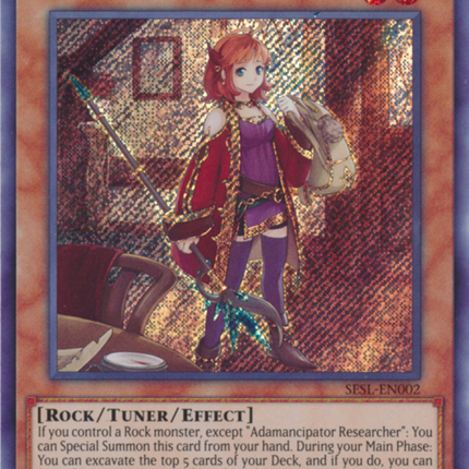 Adamancipator Researcher [SESL-EN002] Secret Rare