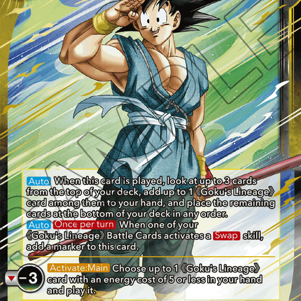 Son Goku, the Legendary Warrior (P-291) [Promotion Cards]