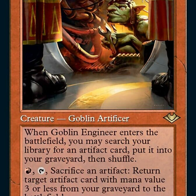 Goblin Engineer (Retro Foil Etched) [Modern Horizons 2]