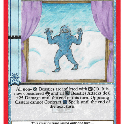 Great Blizzard [Cryptid Nation: Nightfall First Edition]