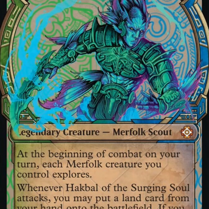 Hakbal of the Surging Soul (Showcase) [The Lost Caverns of Ixalan Commander]