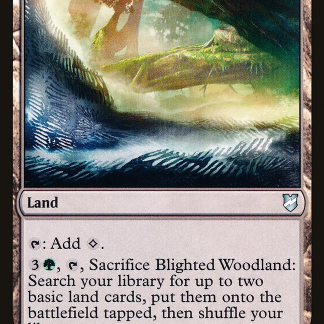Blighted Woodland [Commander 2018]