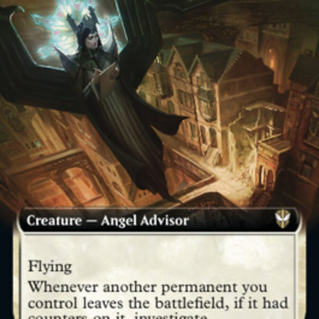Angelic Sleuth (Extended Art) [Streets of New Capenna Commander]