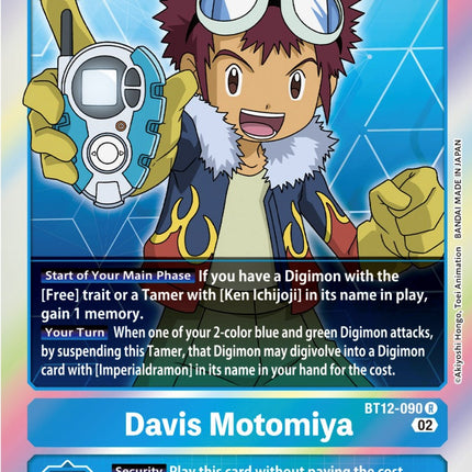 Davis Motomiya [BT12-090] [Across Time]