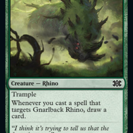 Gnarlback Rhino [Double Masters 2022]