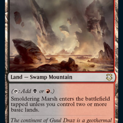 Smoldering Marsh [Dungeons & Dragons: Adventures in the Forgotten Realms Commander]