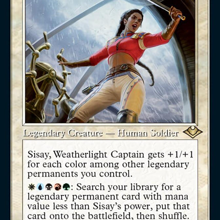 Sisay, Weatherlight Captain (Retro) [Modern Horizons 2]