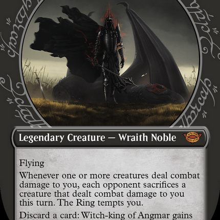 Witch-king of Angmar (Showcase) (Surge Foil) [The Lord of the Rings: Tales of Middle-Earth]