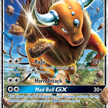 Tauros GX (100/149) [Sun & Moon: Base Set]
