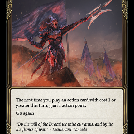 Lead the Charge (Yellow) [U-ARC210] (Arcane Rising Unlimited)  Unlimited Rainbow Foil