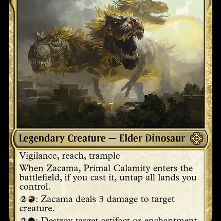 Zacama, Primal Calamity [The Lost Caverns of Ixalan Commander]