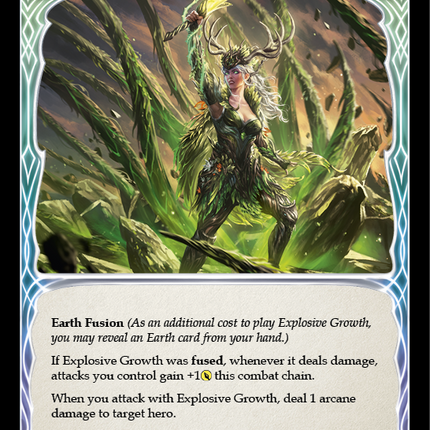 Explosive Growth (Red) [U-ELE067] (Tales of Aria Unlimited)  Unlimited Normal