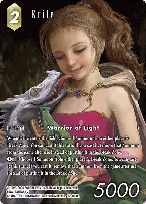 Krile (Full Art) [Opus XII] – TokenMTG