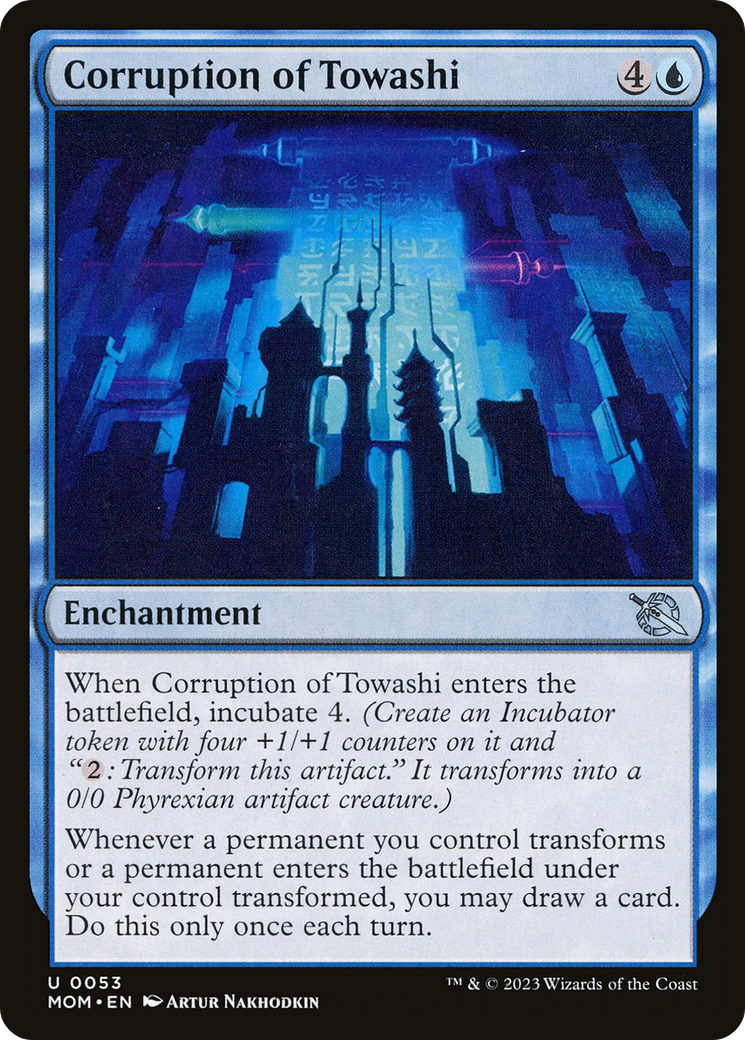 Corruption of Towashi [March of the Machine] – TokenMTG