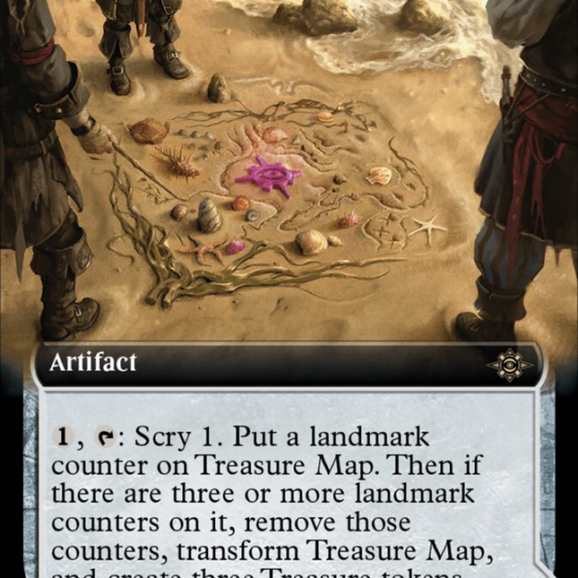 Treasure Map // Treasure Cove [The Lost Caverns of Ixalan]