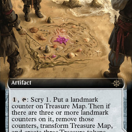 Treasure Map // Treasure Cove [The Lost Caverns of Ixalan]