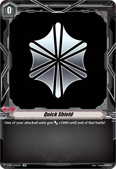 Quick Shield (Aqua Force) (V-BT11/SP24EN) [Storm of the Blue Cavalry]