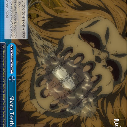 Sharp Teeth [Attack On Titan: Final Season]