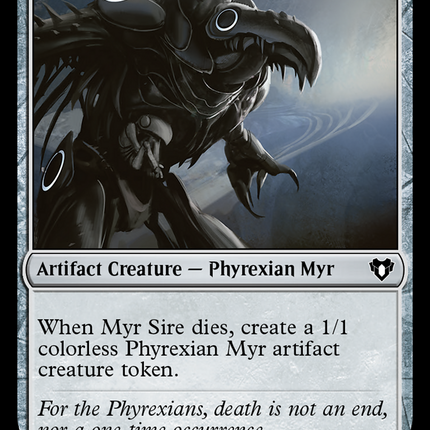 Myr Sire [Commander Masters] – TokenMTG