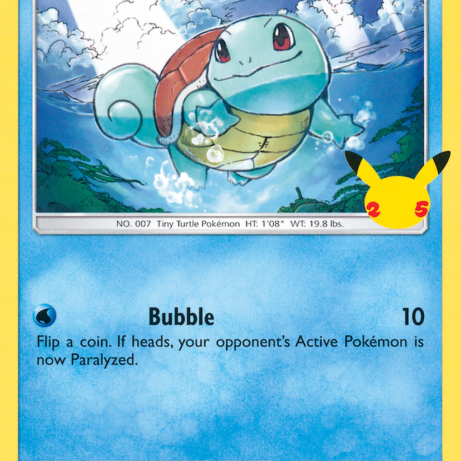 Squirtle (17/25) [McDonald's 25th Anniversary]