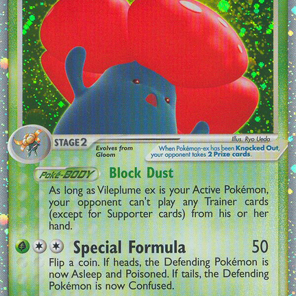 Vileplume ex (100/101) [EX: Hidden Legends]