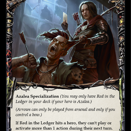 Red in the Ledger [ARC043-M] (Arcane Rising)  1st Edition Normal